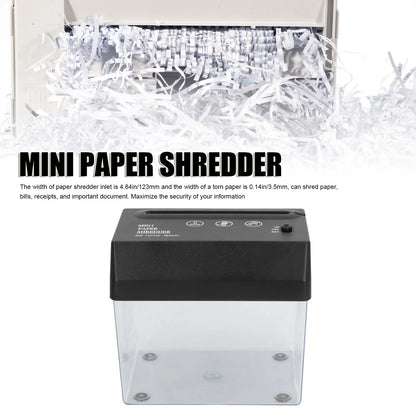 Mini USB Paper Shredder