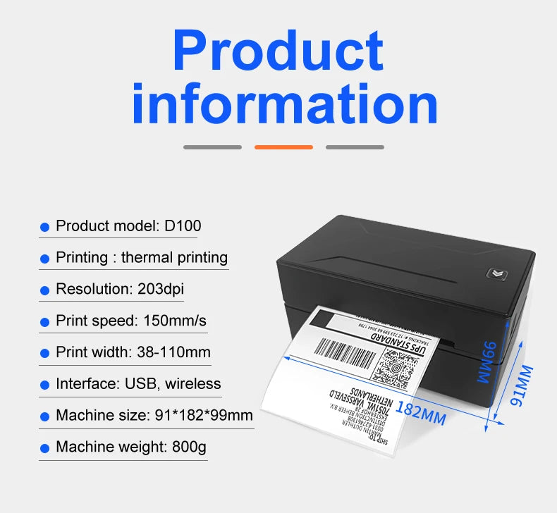 Marklife Bluetooth Thermal Printer