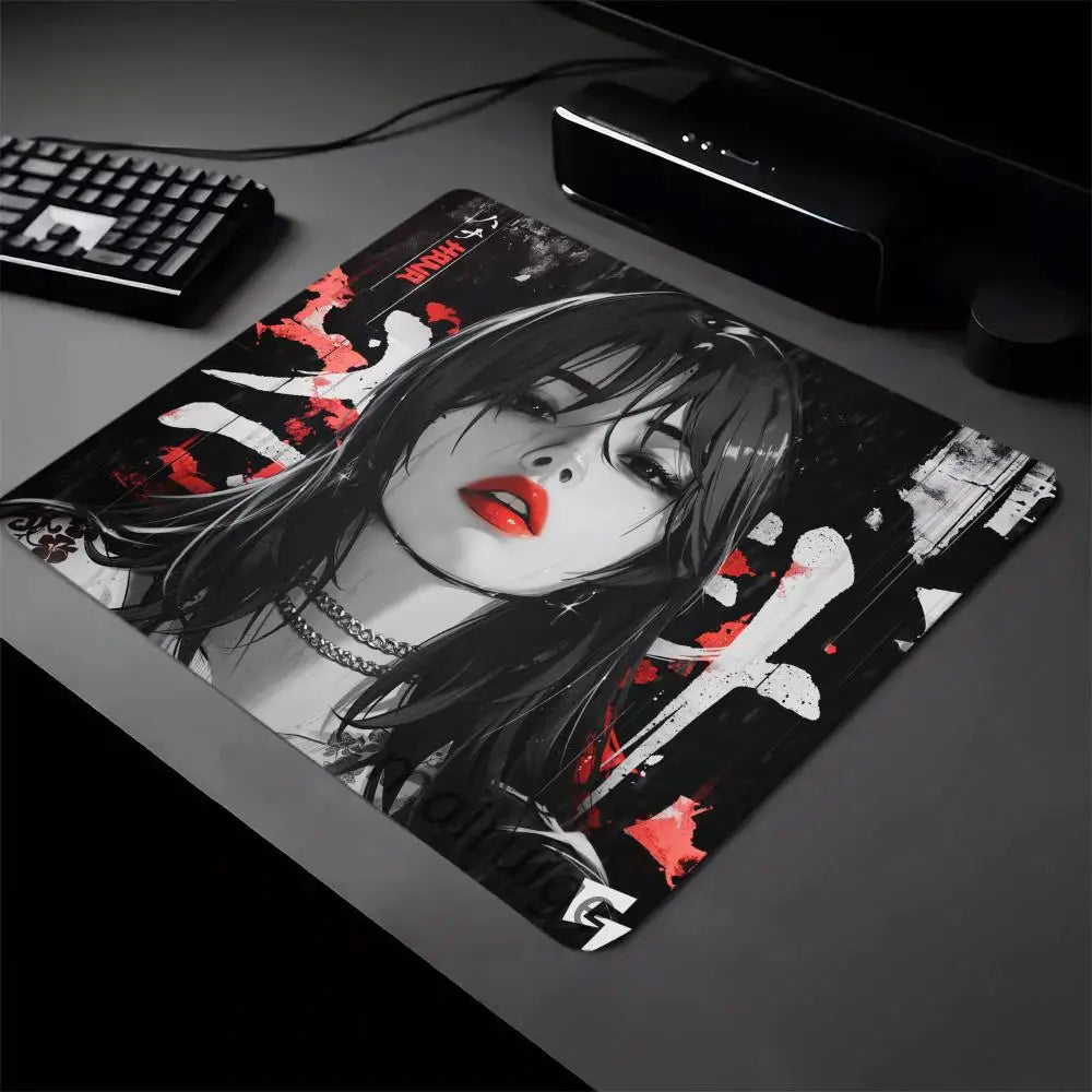 Anime Girls Large Mouse Pad