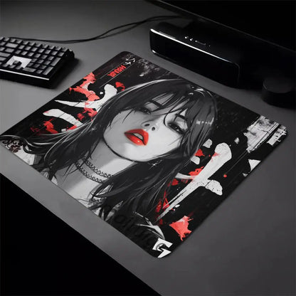 Anime Girls Large Mouse Pad