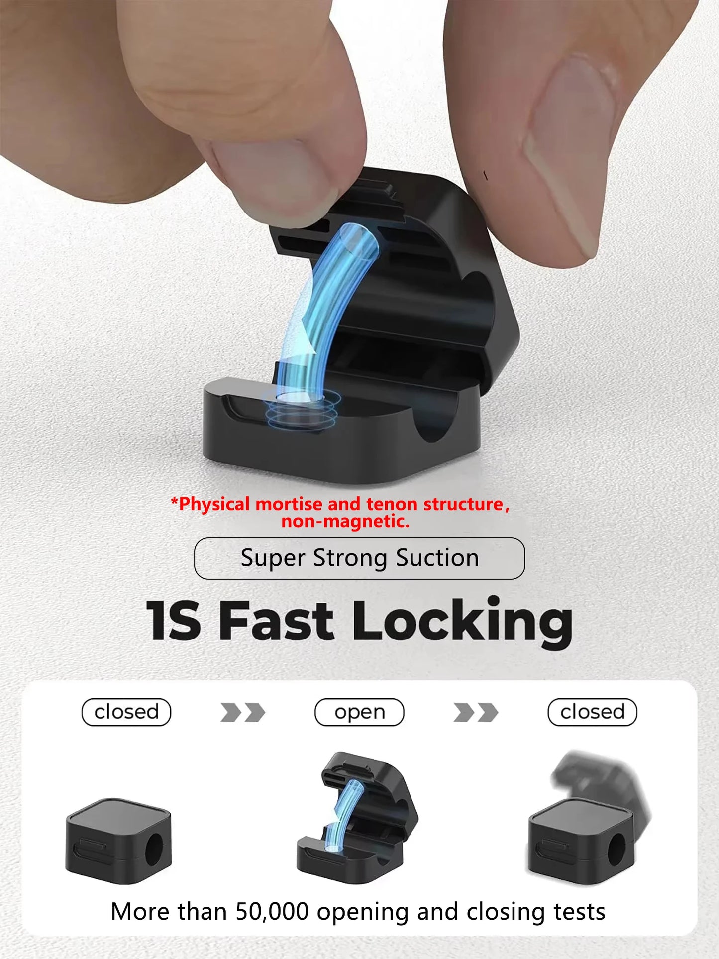 Adjustable Cable Clips Organizer