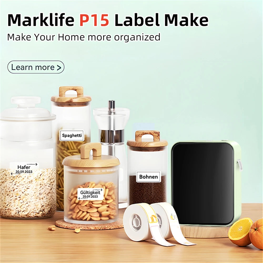 MarkLife P15 Bluetooth Label Printer