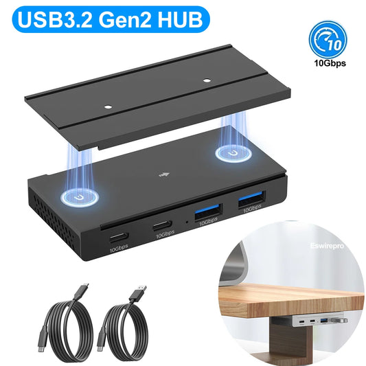 10Gbps Magnetic USB Hub