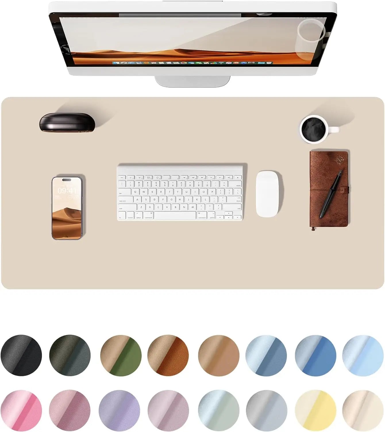 Large PU Leather Desk Pad