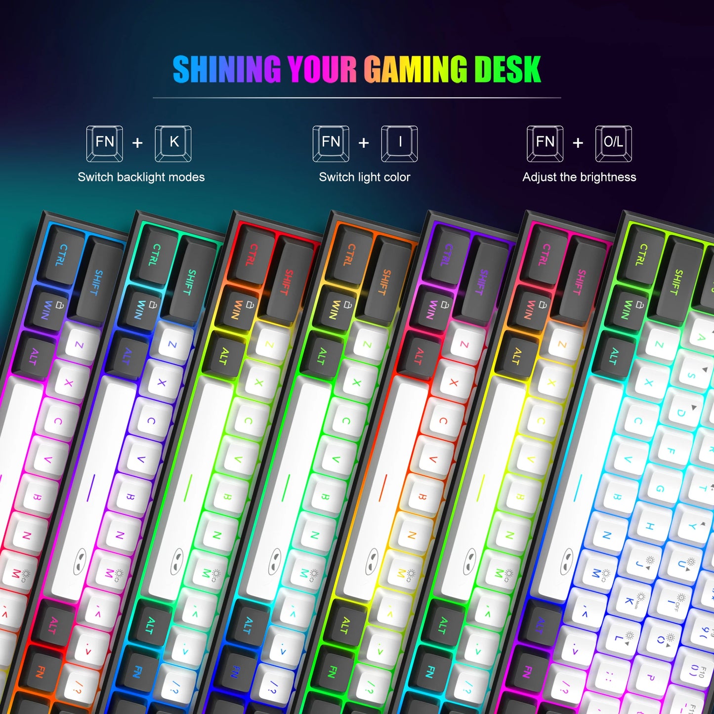 MageGee TS91 60% RGB Keyboard
