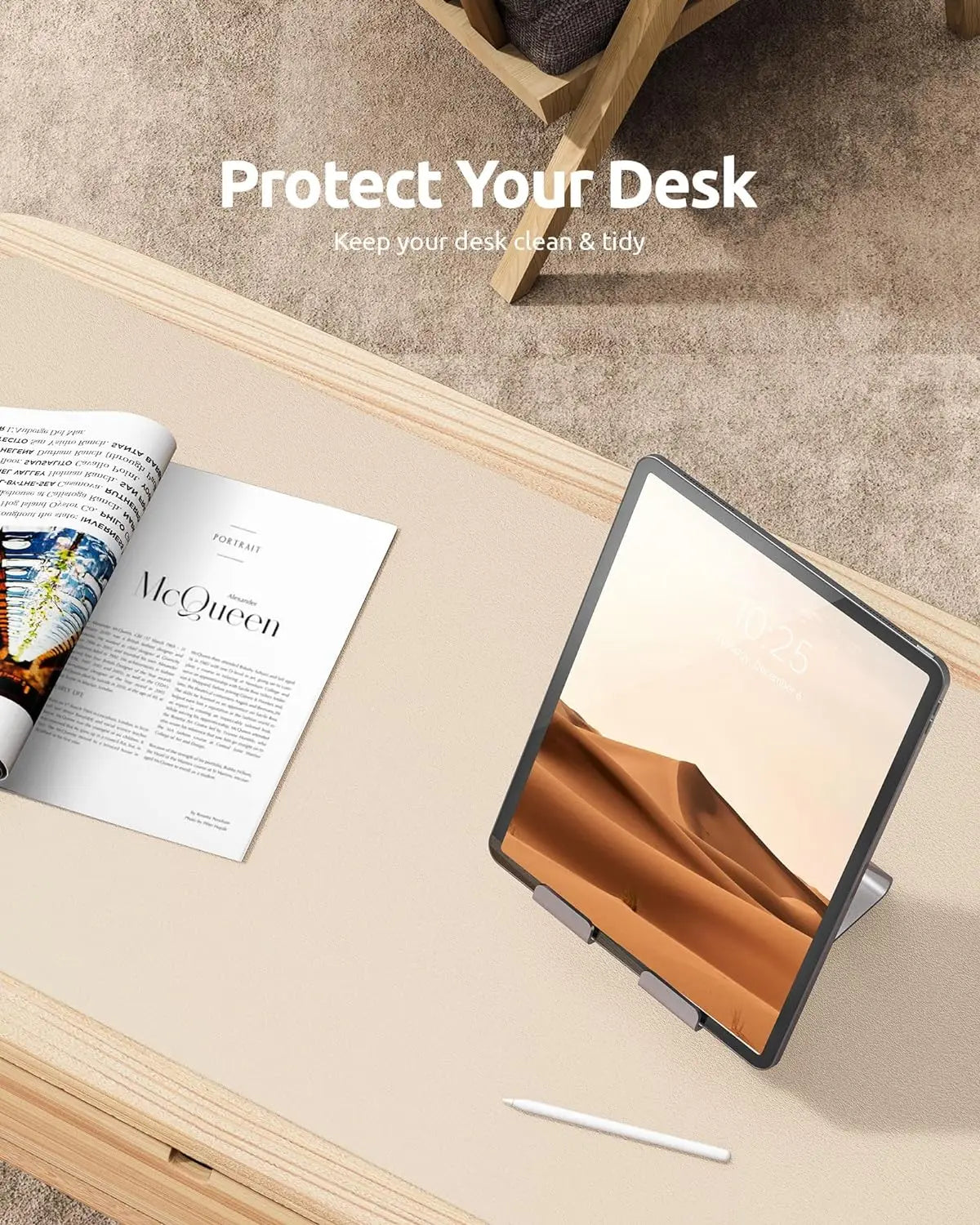 Large PU Leather Desk Pad
