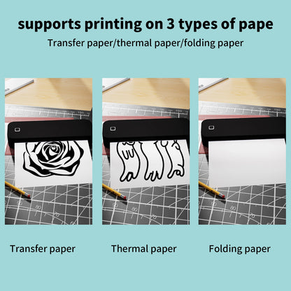Inkless Portable A4 Thermal Printer