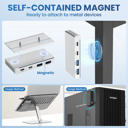 10Gbps Magnetic USB Hub
