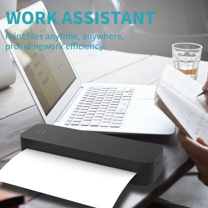 Inkless Portable A4 Thermal Printer