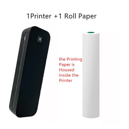 Inkless Portable A4 Thermal Printer