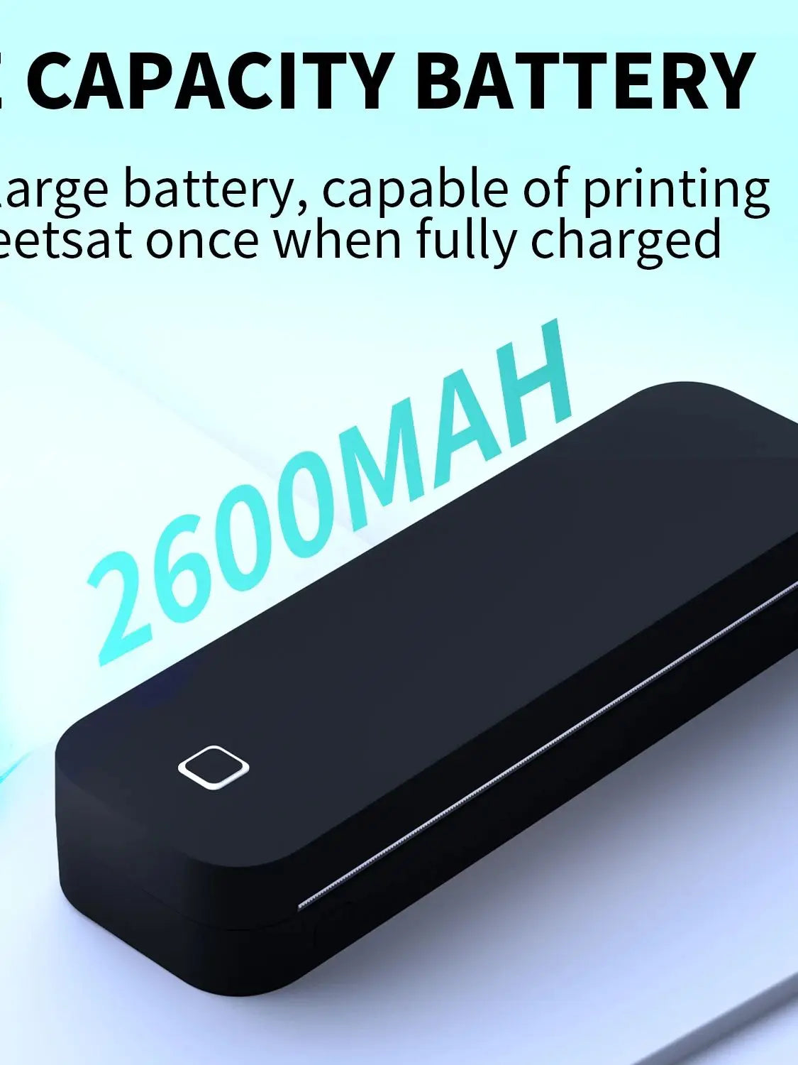 Inkless Portable A4 Thermal Printer