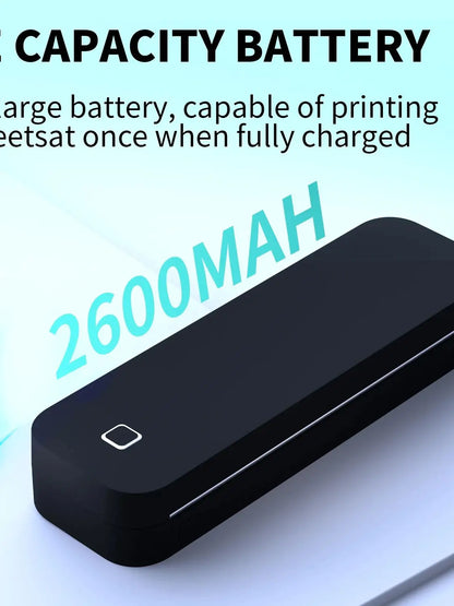 Inkless Portable A4 Thermal Printer
