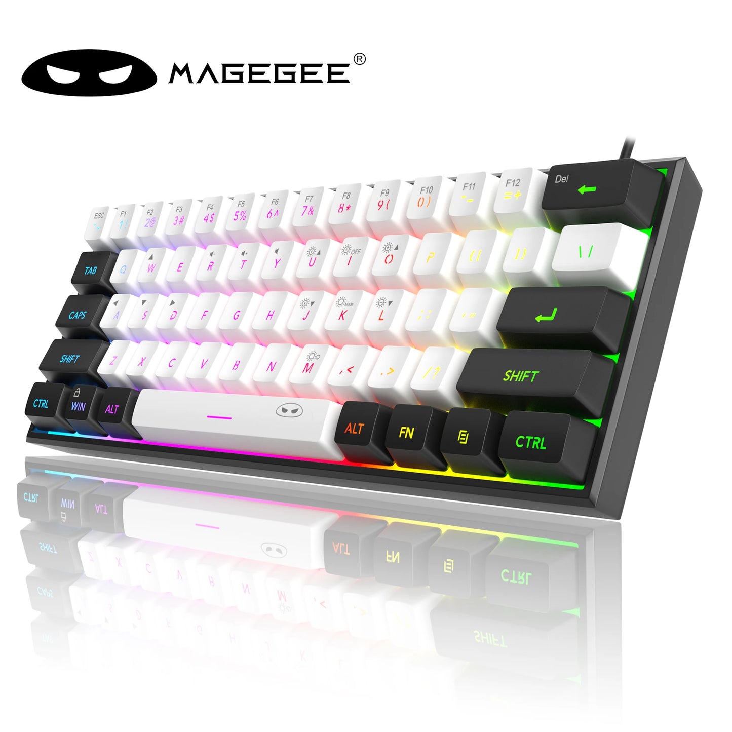 MageGee TS91 60% RGB Keyboard